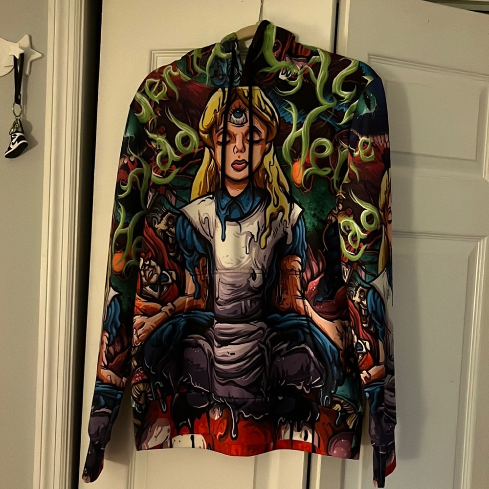 Alice in wonderland hoodie from Waz shop